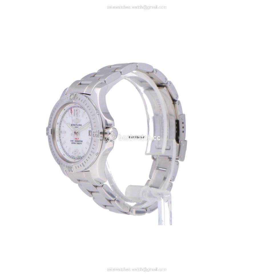 IMG_9085 Breitling Colt Lady Womens watch Quartz Steel A7738811 Replica 2