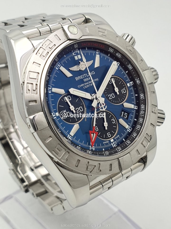 IMG_9085 Breitling Chronomat 44 GMT Mens watch Unisex Automatic Steel AB042011 C852 Replica 2