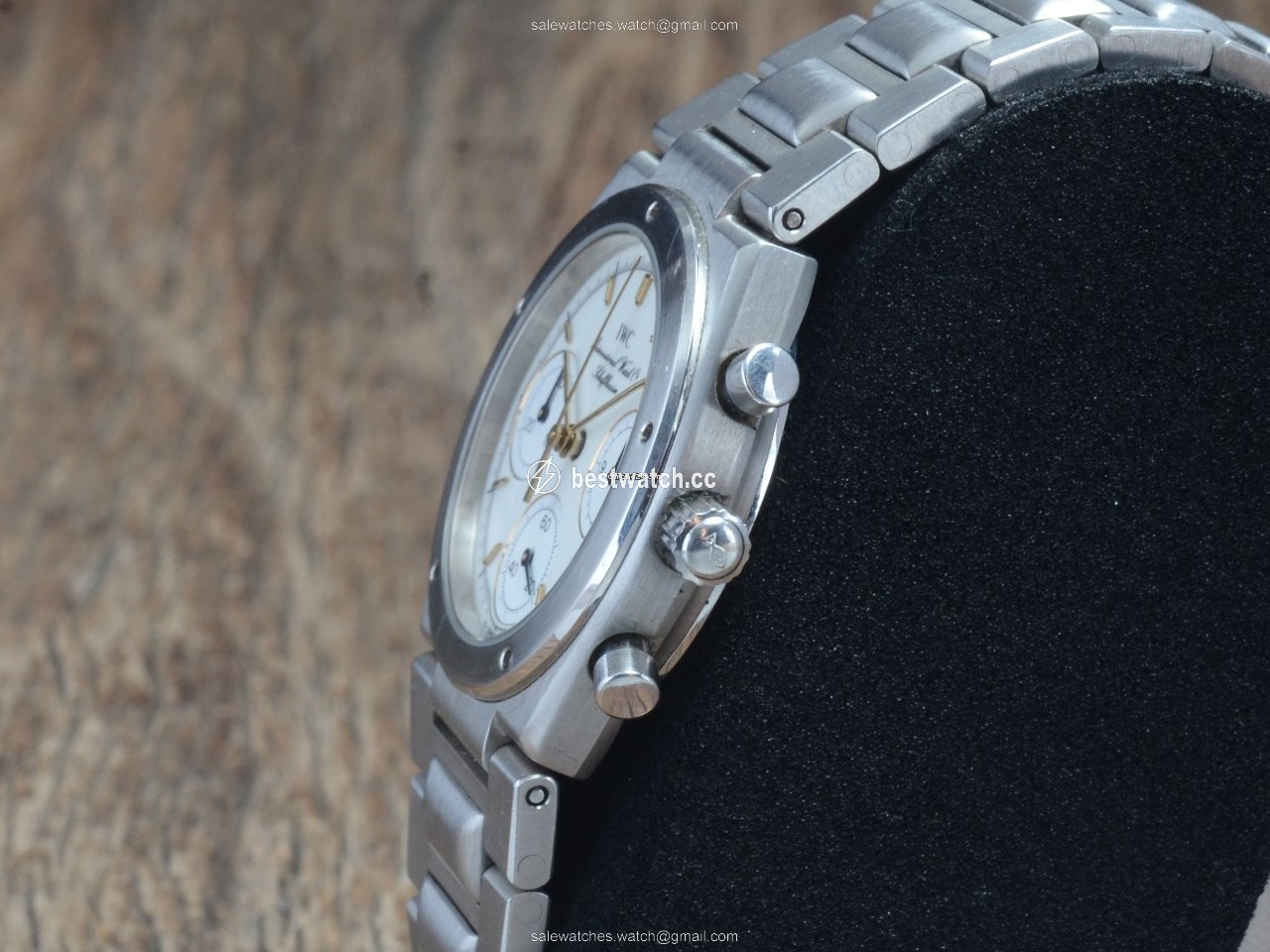IMG_9085 IWC Ingenieur Chronograph Womens watch Quartz Steel IW3733 Replica 2