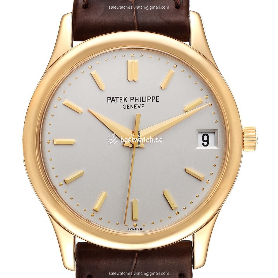 IMG_9085 Patek Philippe Calatrava Mens watch Unisex Automatic Yellow gold 3998J Replica 2