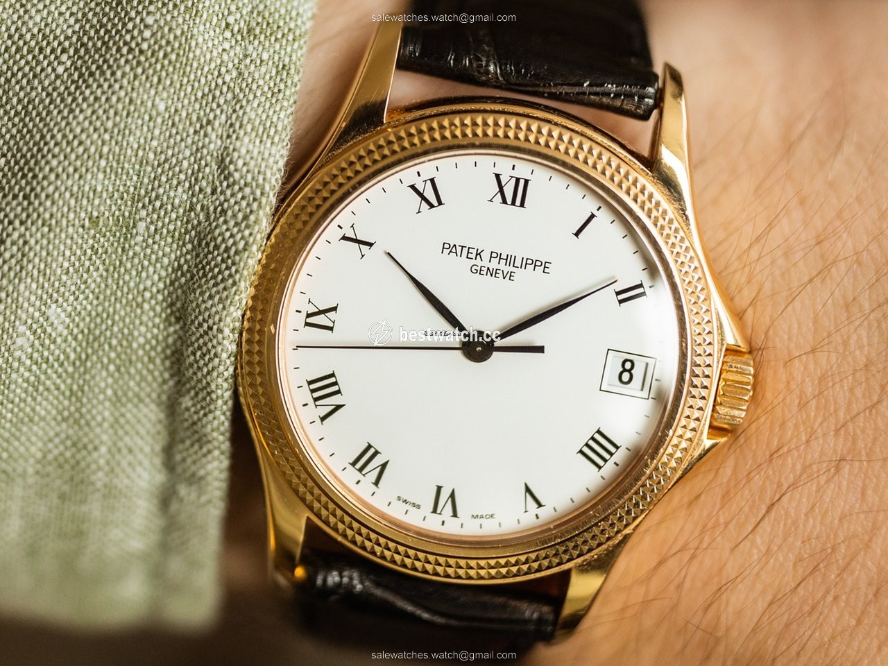 IMG_9085 Patek Philippe Calatrava Mens watch Unisex Automatic Rose gold 5117R Replica 2