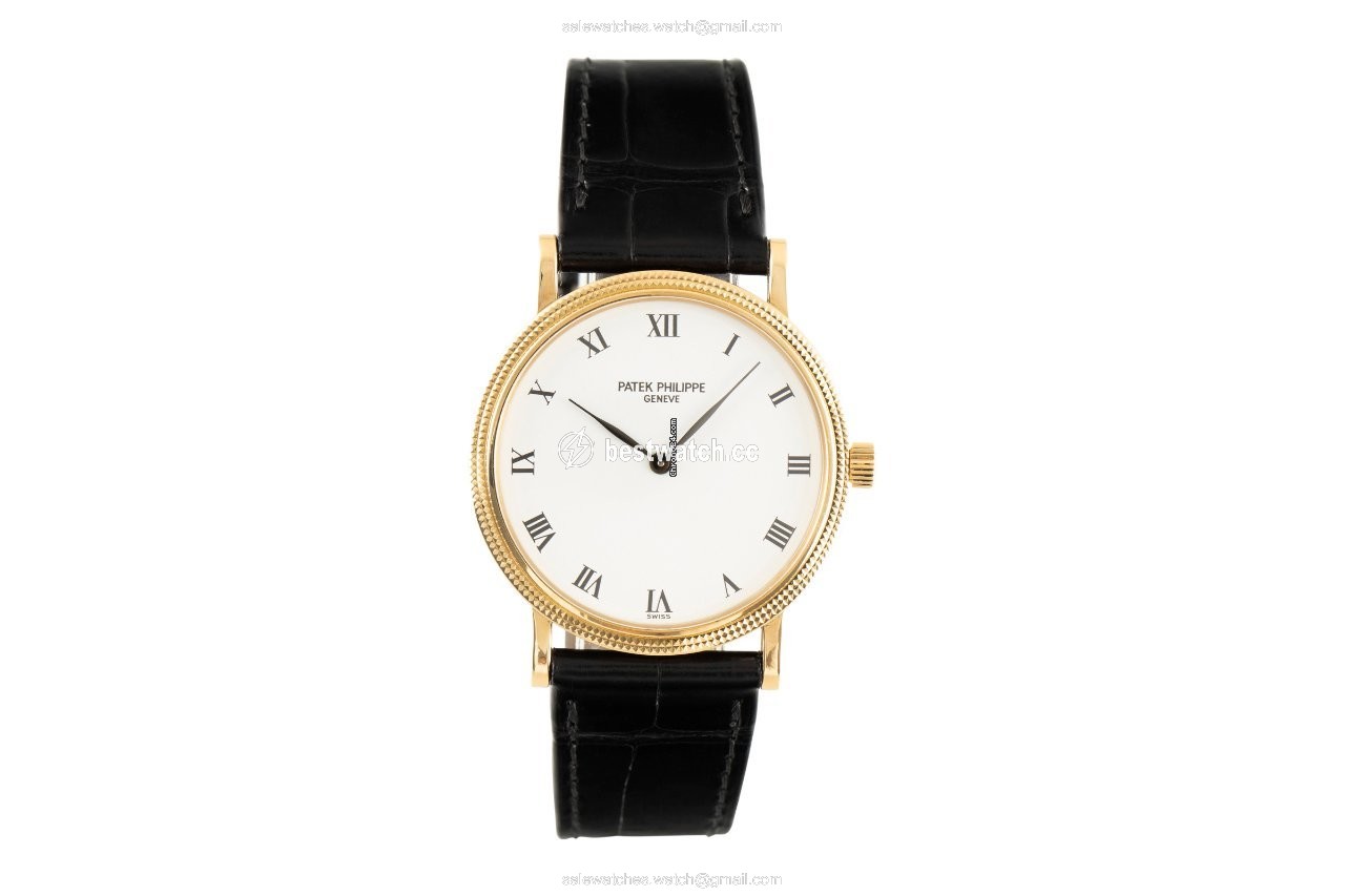 IMG_9085 Patek Philippe Calatrava Mens watch Unisex Manual winding Yellow gold 3992 Replica 2