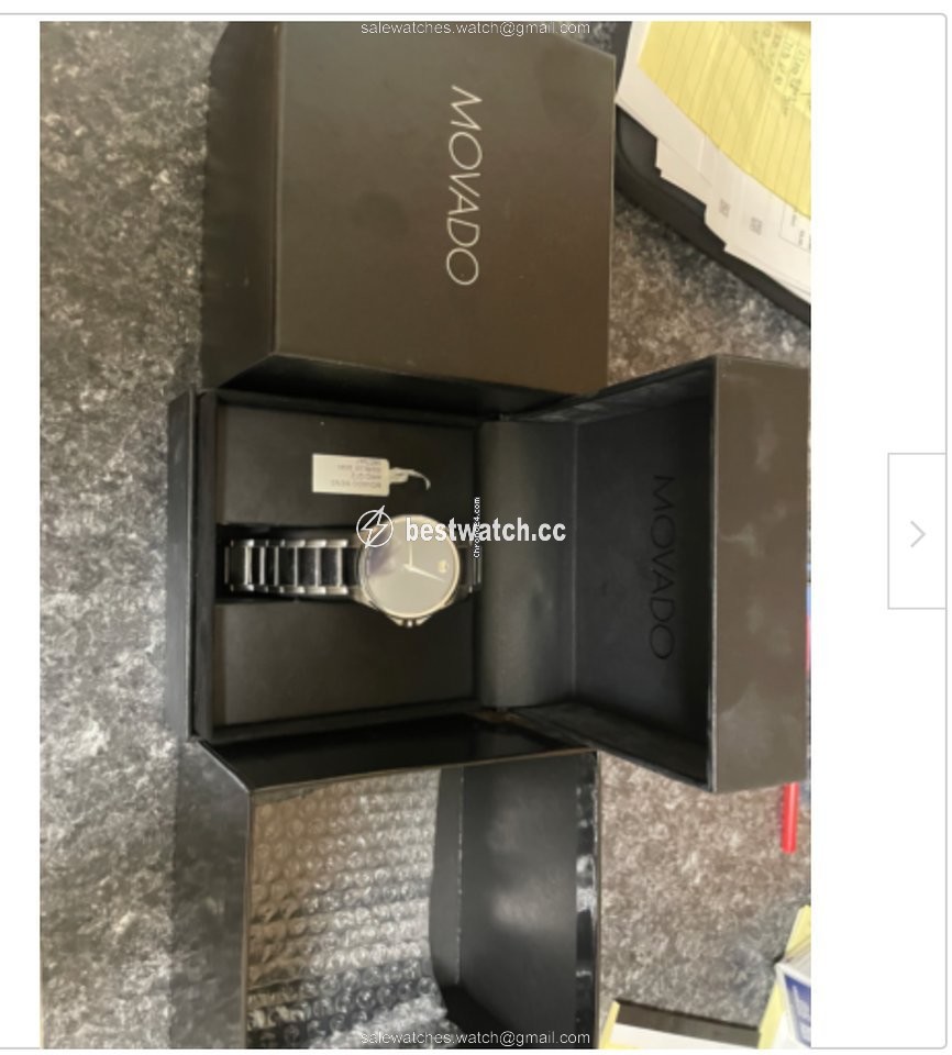 Movado Mens watch Unisex Quartz 24907230 Replica 2