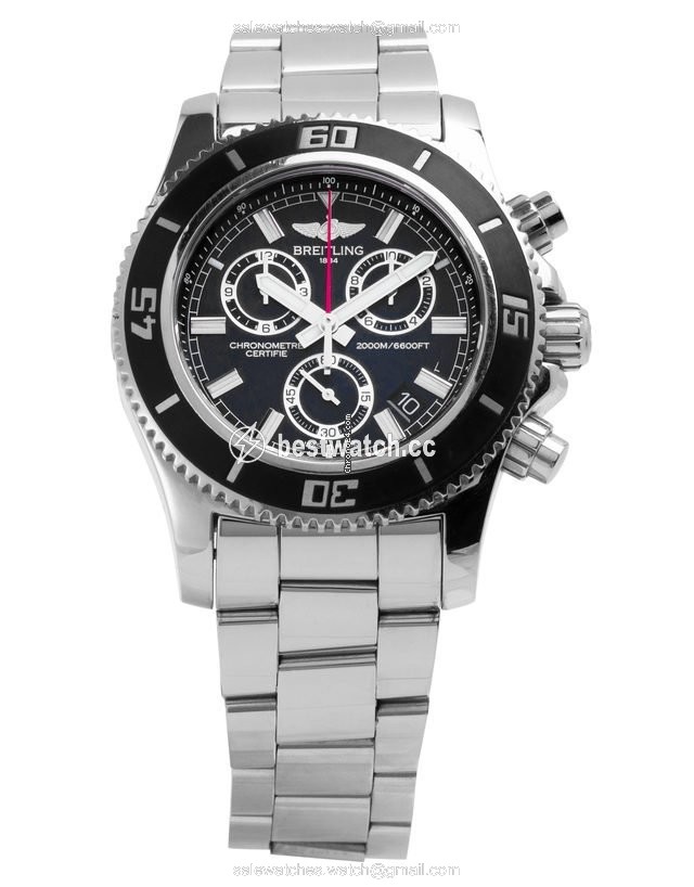 IMG_9085 Breitling Superocean Chronograph M2000 Mens watch Unisex Quartz Steel A73310A8.BB73.160A Replica 2