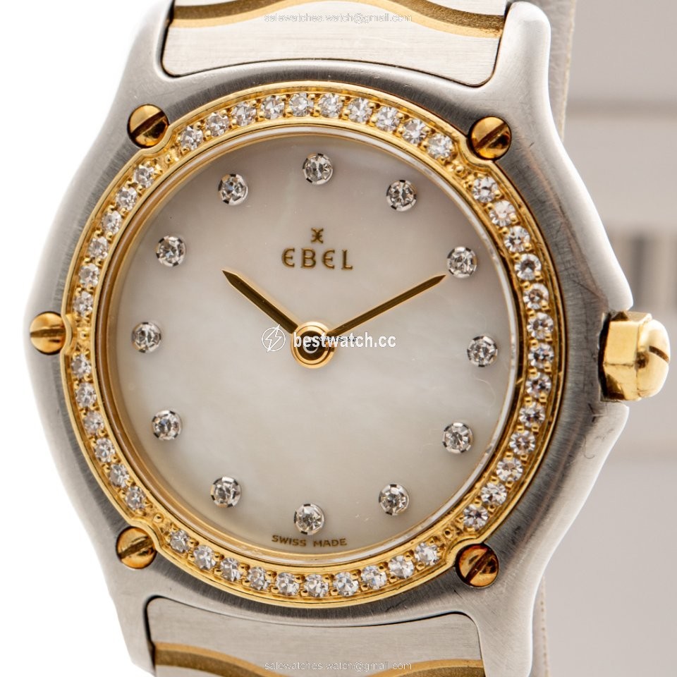 Ebel Sport Womens watch Quartz Gold Steel 1090124 Replica 2
