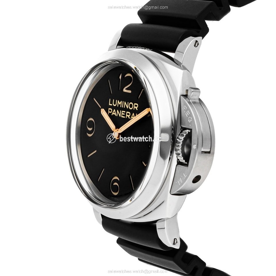 IMG_9085 Panerai Luminor 1950 Mens watch Unisex Manual winding Steel PAM00372 Replica 2