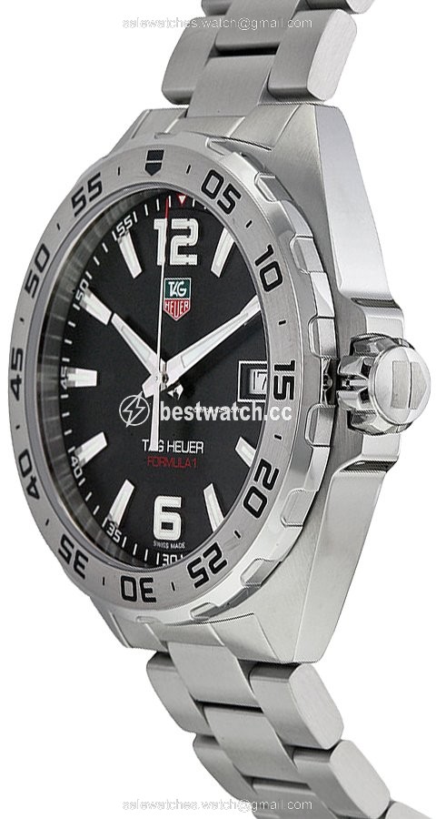 IMG_9085 TAG Heuer Formula 1 Quartz Mens watch Unisex Quartz Steel WAZ1112-BA0875 Replica 2