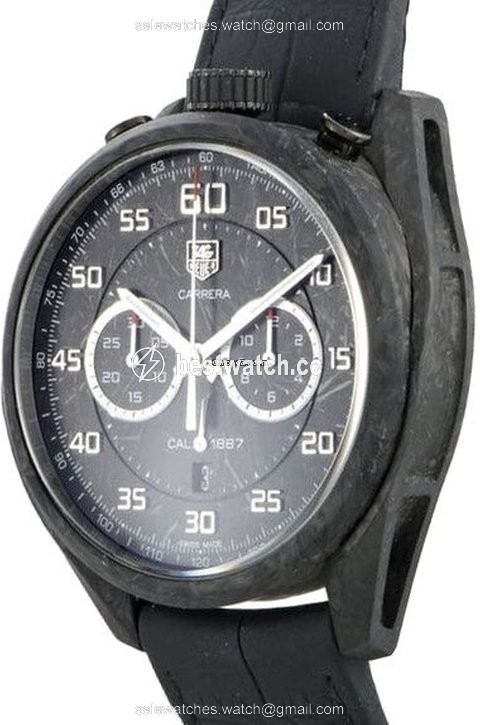 TAG Heuer Carrera Calibre 1887 Mens watch Unisex Automatic Carbon CAR2C90-FC6341 Replica 2