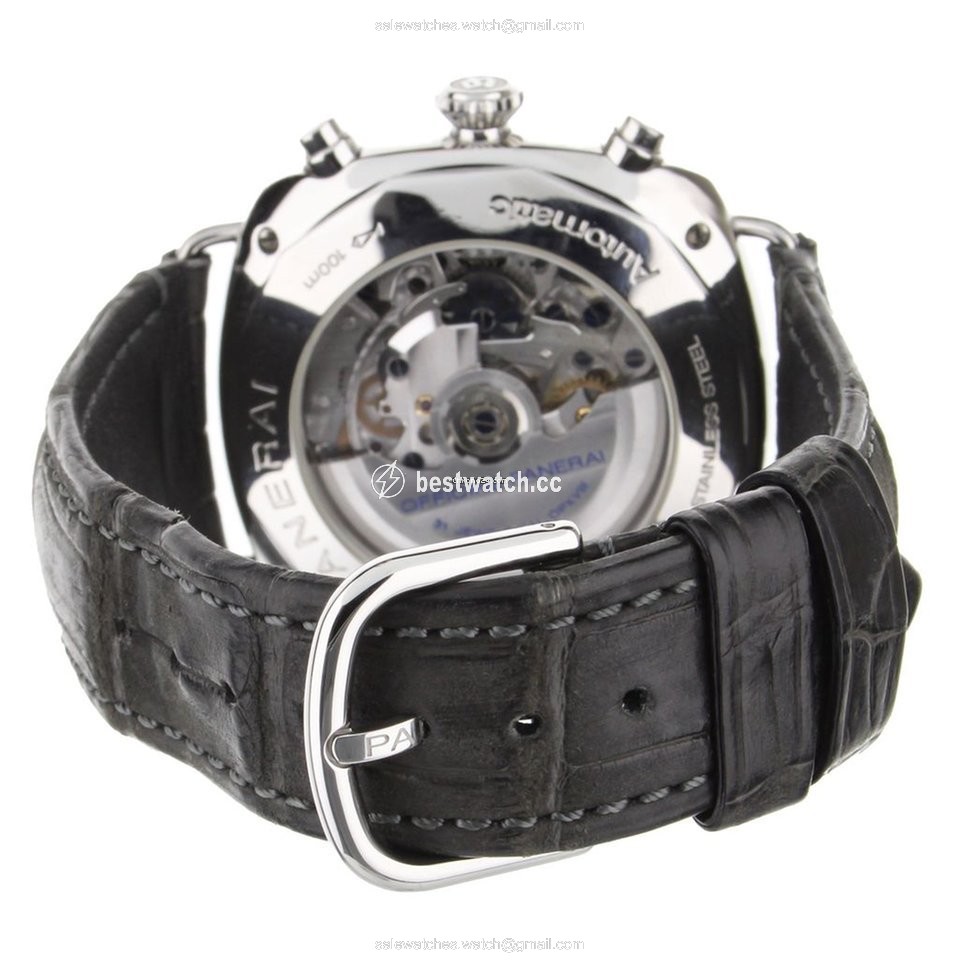IMG_9085 Panerai Radiomir Rattrapante Mens watch Unisex Automatic Steel PAM214 Replica 2