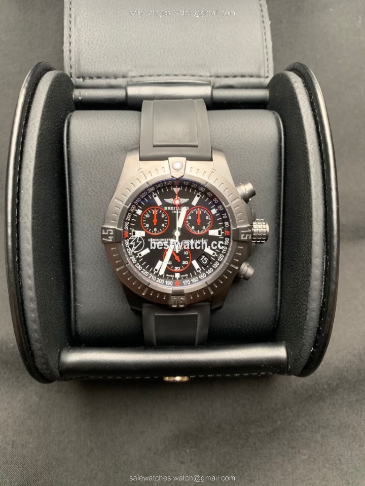 IMG_9085 Breitling Avenger Seawolf Mens watch Unisex Quartz Steel M7339010 BA03 Replica 2