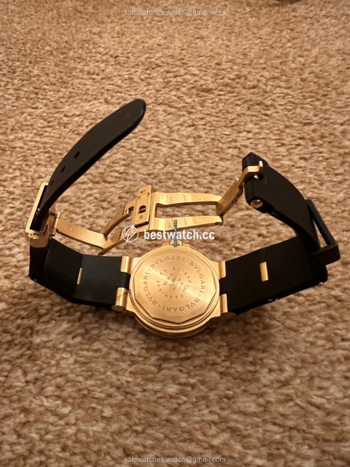 Bulgari Mens watch Unisex Automatic Yellow gold L254 Replica 2