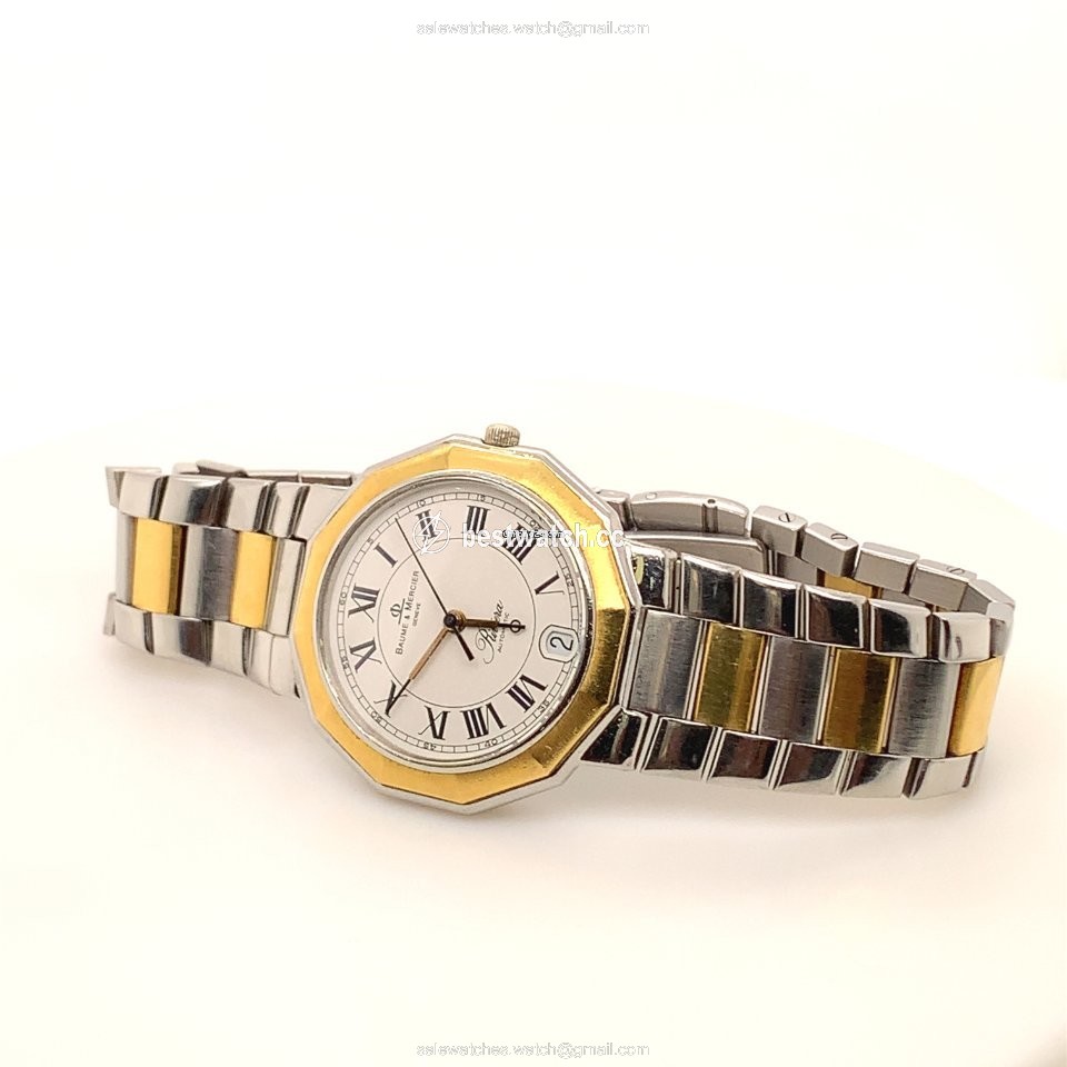 IMG_9085 Baume & Mercier Riviera Mens watch Unisex Automatic Gold Steel 3131 Replica 2