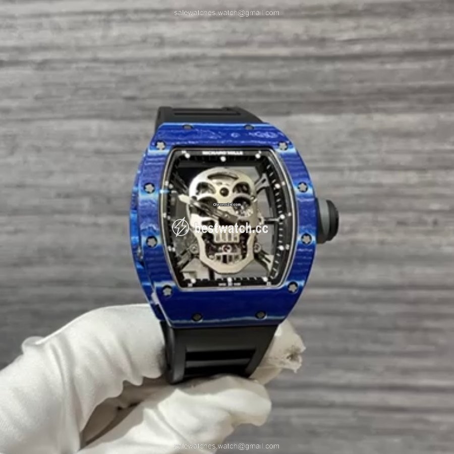 IMG_9085 Richard Mille RM 052 Mens watch Unisex Automatic Carbon RM52-01 Replica 2