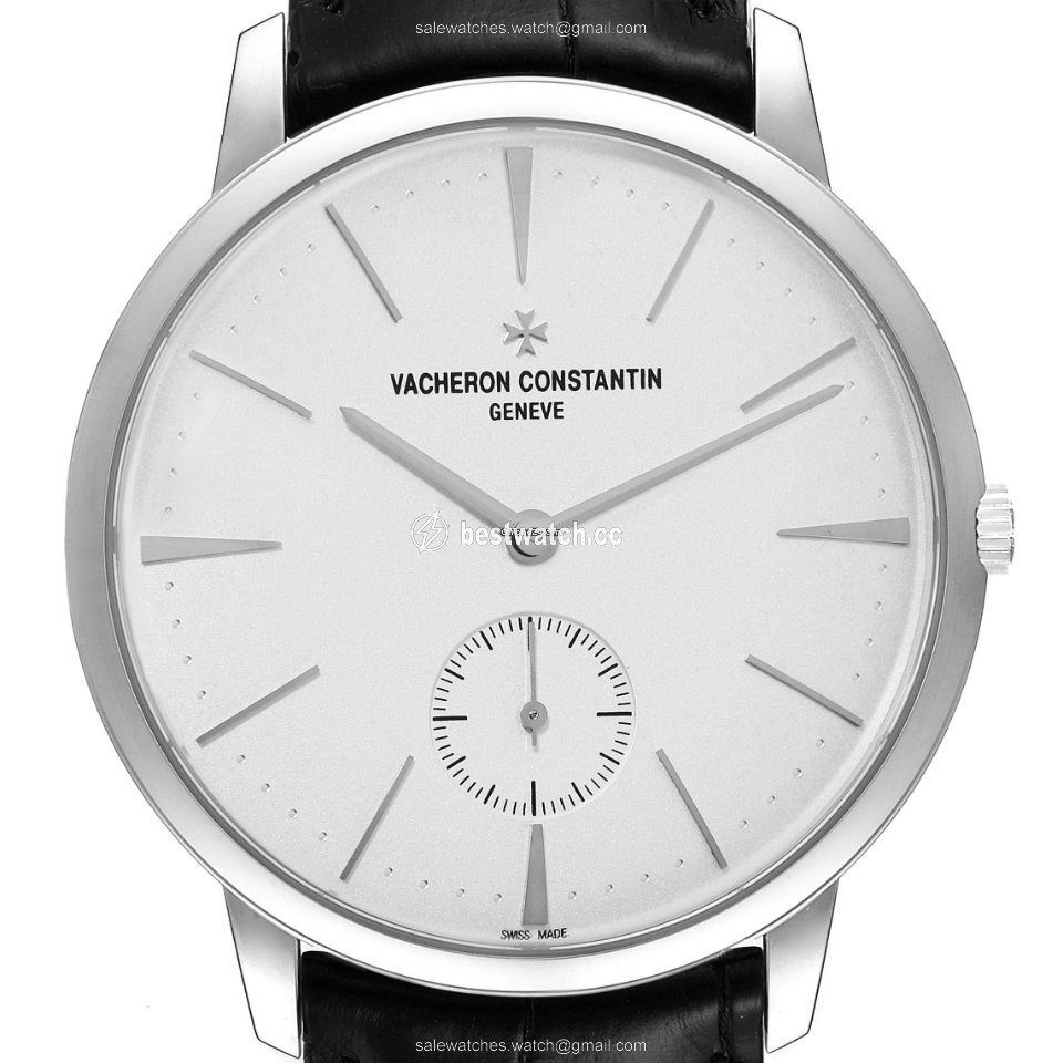 IMG_9085 Vacheron Constantin Patrimony Mens watch Unisex Manual winding White gold 1110U 000G-B086 Replica 2