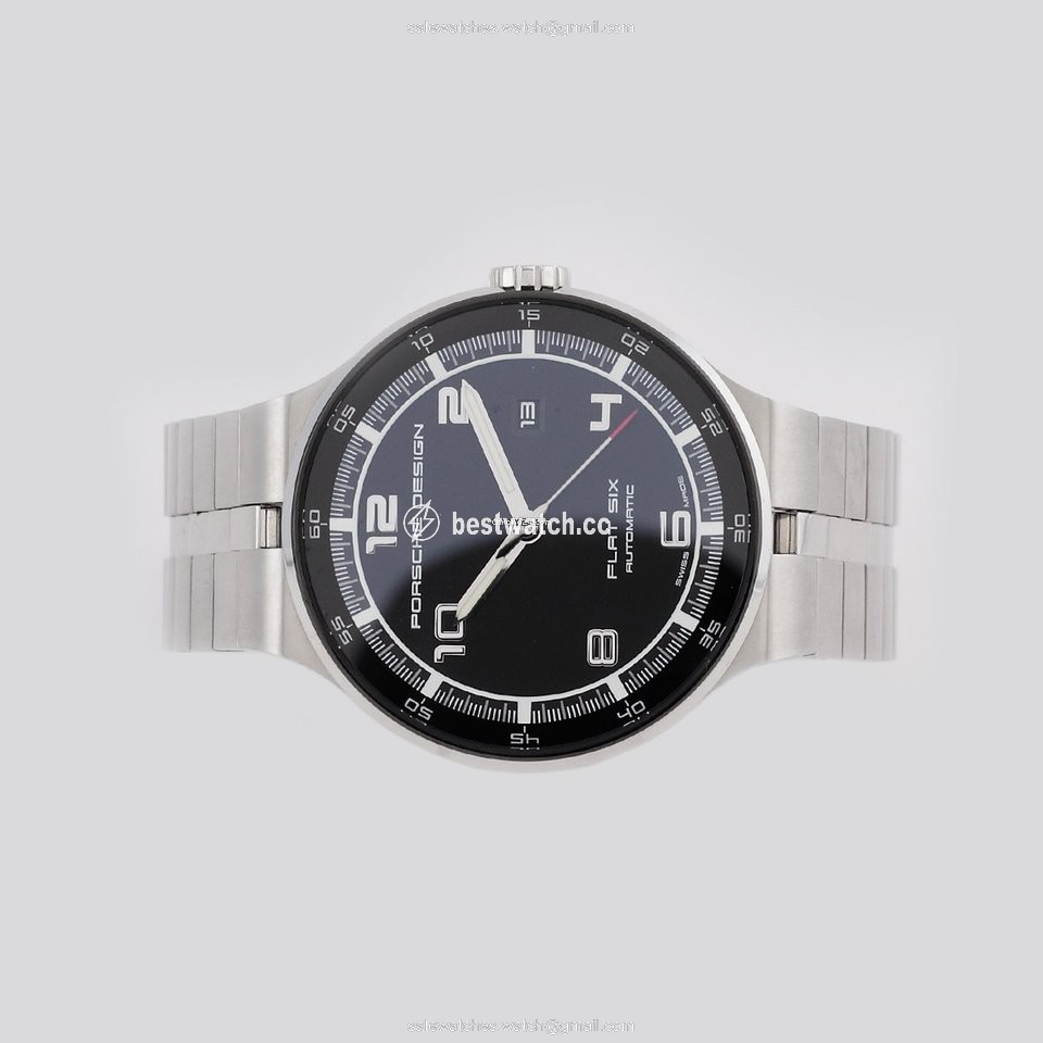 Porsche Design Flat Six Mens watch Unisex Automatic Steel PD6350.42 Replica 2