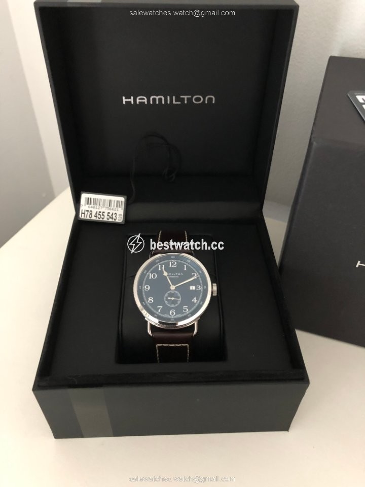 IMG_9085 Hamilton Khaki Navy Pioneer Mens watch Unisex Automatic Steel H78455543 Replica 2