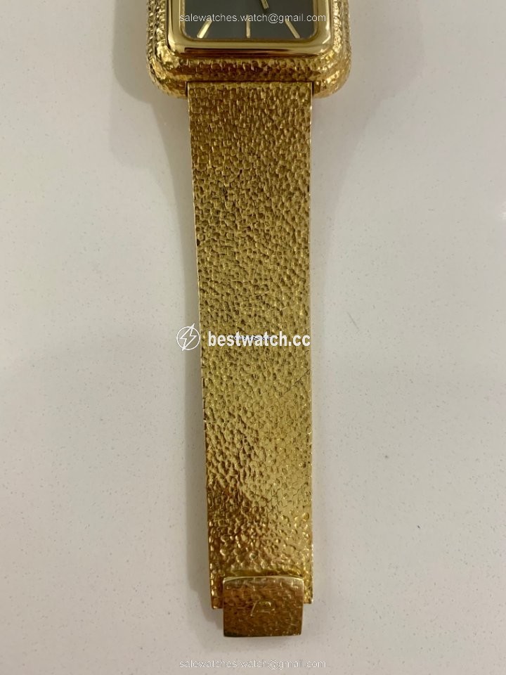 IMG_9085 Piaget Mens watch Unisex Quartz Yellow gold 14101 Replica 2