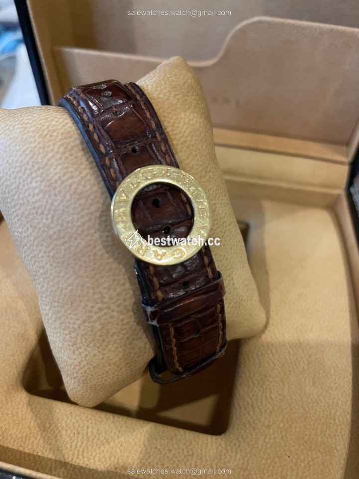 Bulgari Bulgari Mens watch Unisex Automatic Yellow gold BB42WGLDAUTO Replica 2