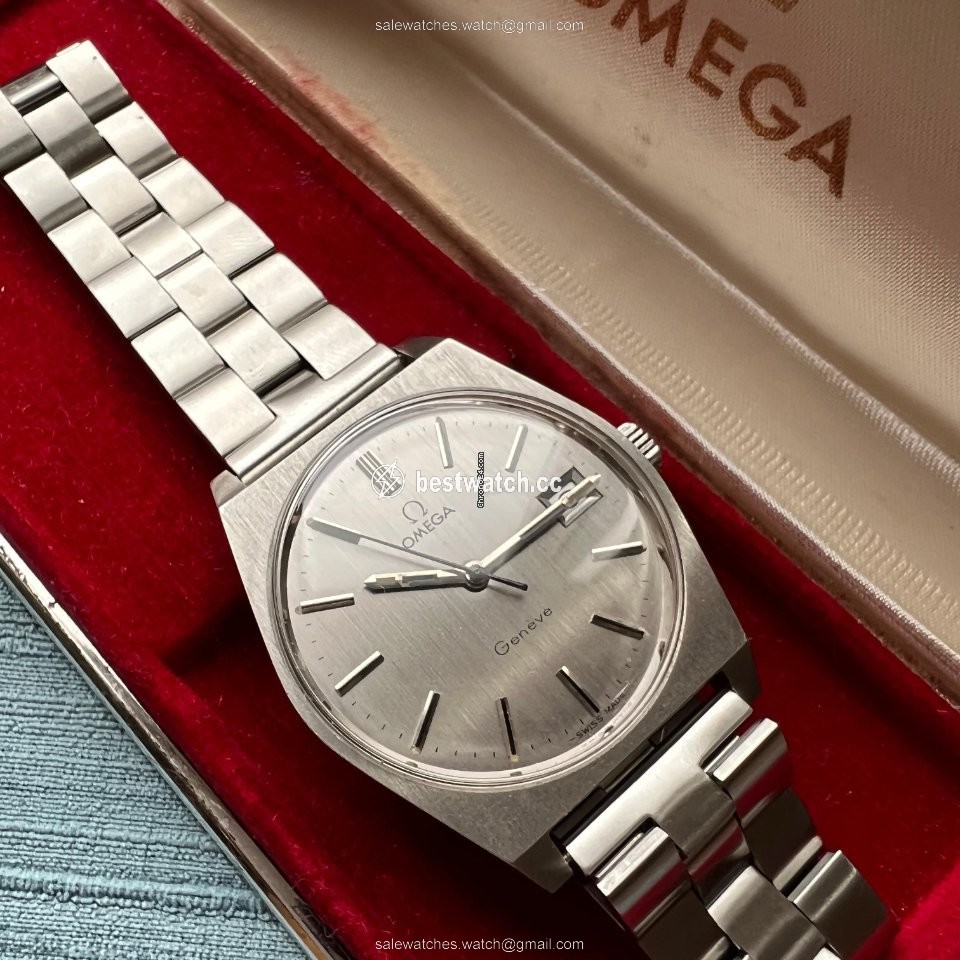 Omega Geneve Mens watch Unisex Manual winding Steel 136.0049 Replica 2
