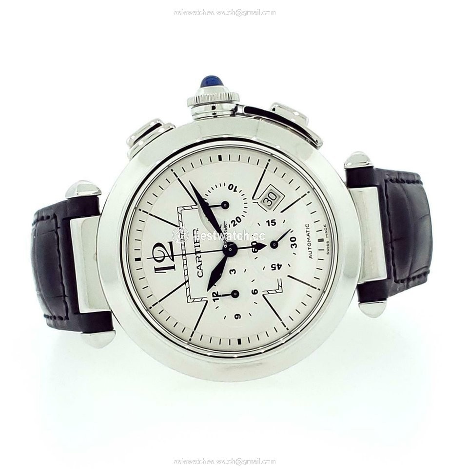 IMG_9085 Cartier Pasha Mens watch Unisex Automatic Steel W3108555 Replica 2