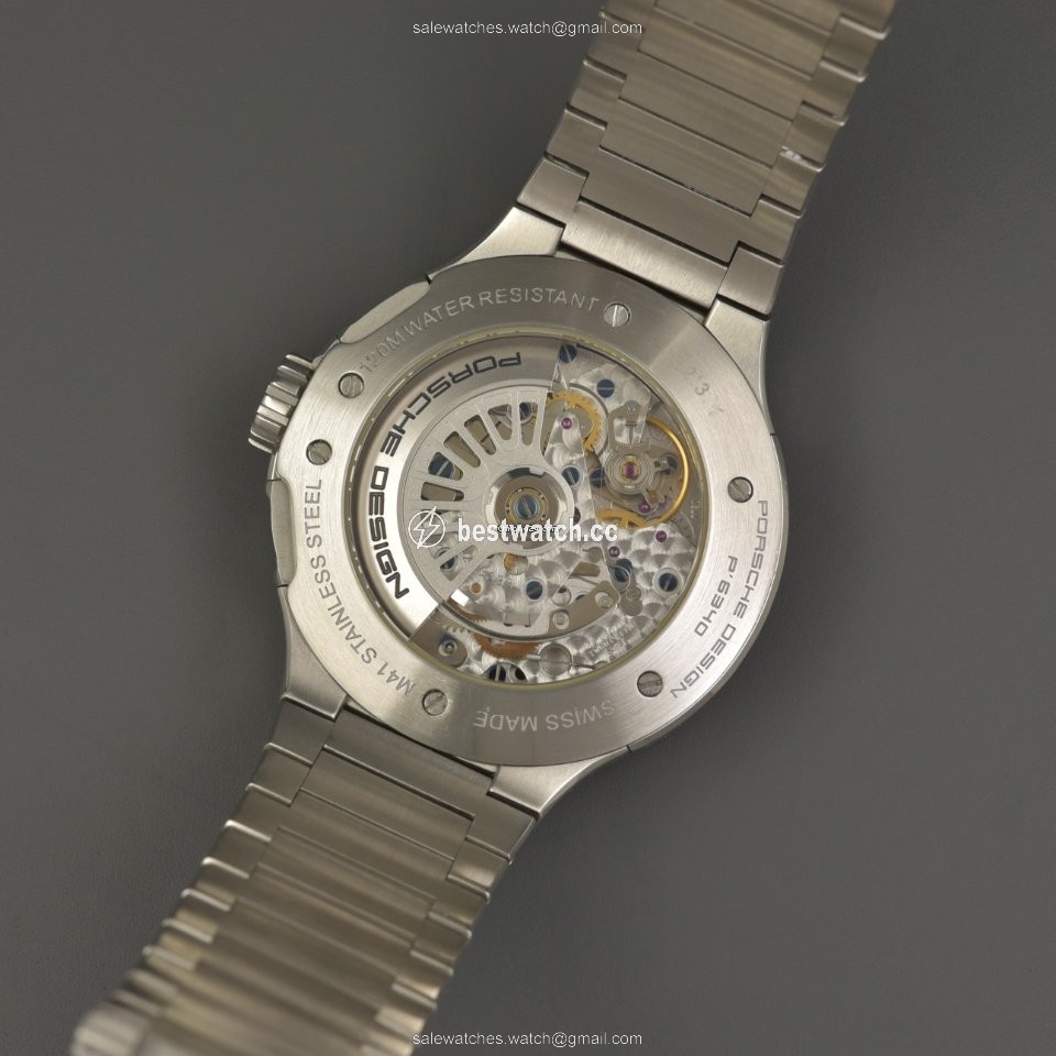 IMG_9085 Porsche Design Flat Six Mens watch Unisex Automatic Steel P6340 Replica 2