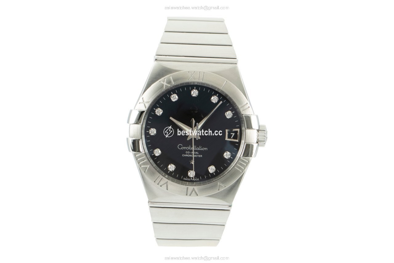 IMG_9085 Omega Constellation Men Mens watch Unisex Automatic Steel 123.10.38.21.51.001 Replica 2