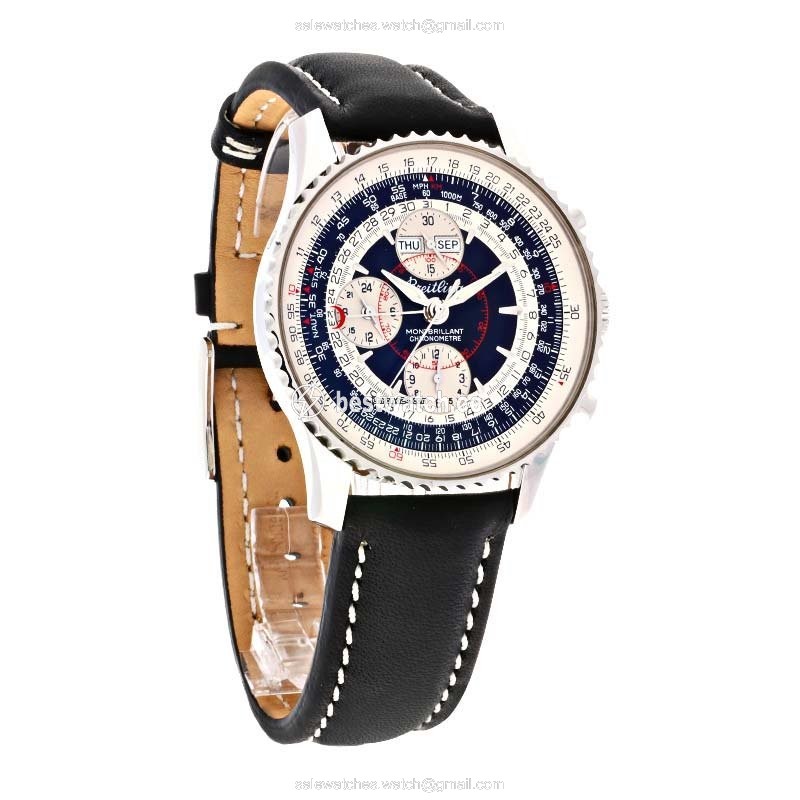 Breitling Montbrillant Datora Mens watch Unisex Automatic Steel A2133012 B993 Replica 2