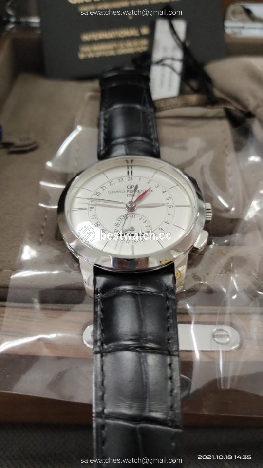 IMG_9085 Girard Perregaux 1966 Mens watch Unisex Automatic Steel 49544-11-132-BB60 Replica 2