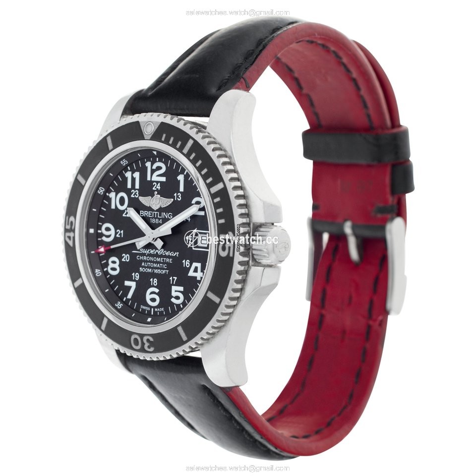 IMG_9085 Breitling Superocean II 42 Mens watch Unisex Automatic Steel A17365 Replica 2
