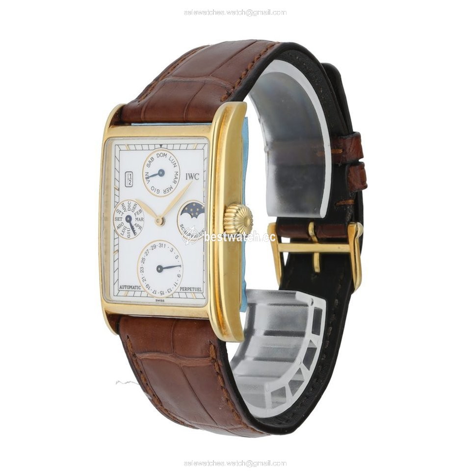 IWC Novecento Mens watch Unisex Automatic Yellow gold IW3545 Replica 2