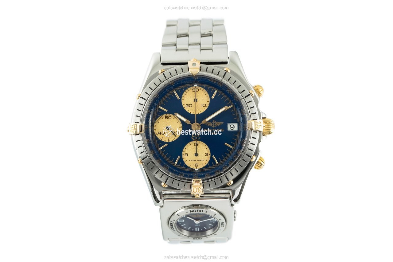 Breitling Chronomat Mens watch Unisex Automatic Gold Steel 81.950 Replica 2