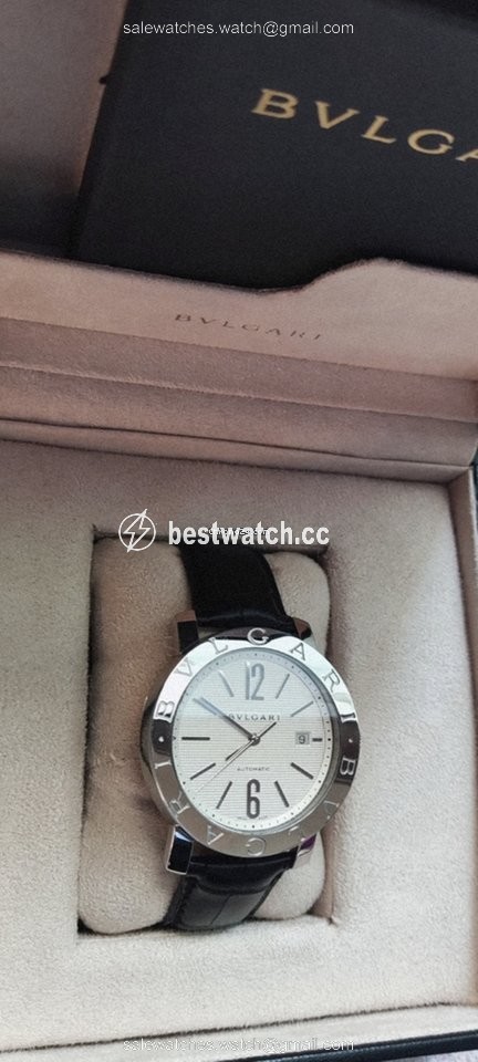 Bulgari Bulgari Mens watch Unisex Automatic Steel BB42SLAUTO Replica 2