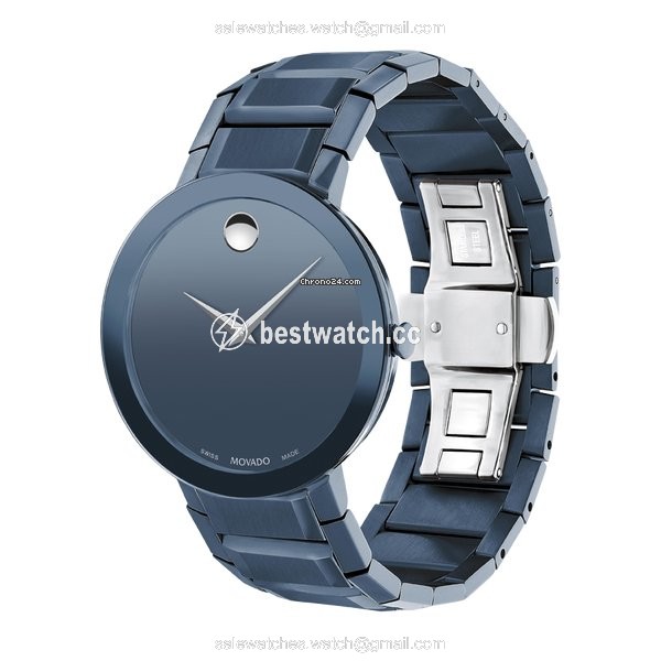 IMG_9085 Movado Sapphire Mens watch Unisex Quartz 0607556 Replica 2