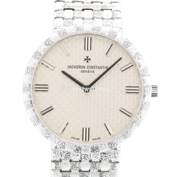 Vacheron Constantin Patrimony Mens watch Unisex Manual winding White gold 81162 206G-9172 Replica 2
