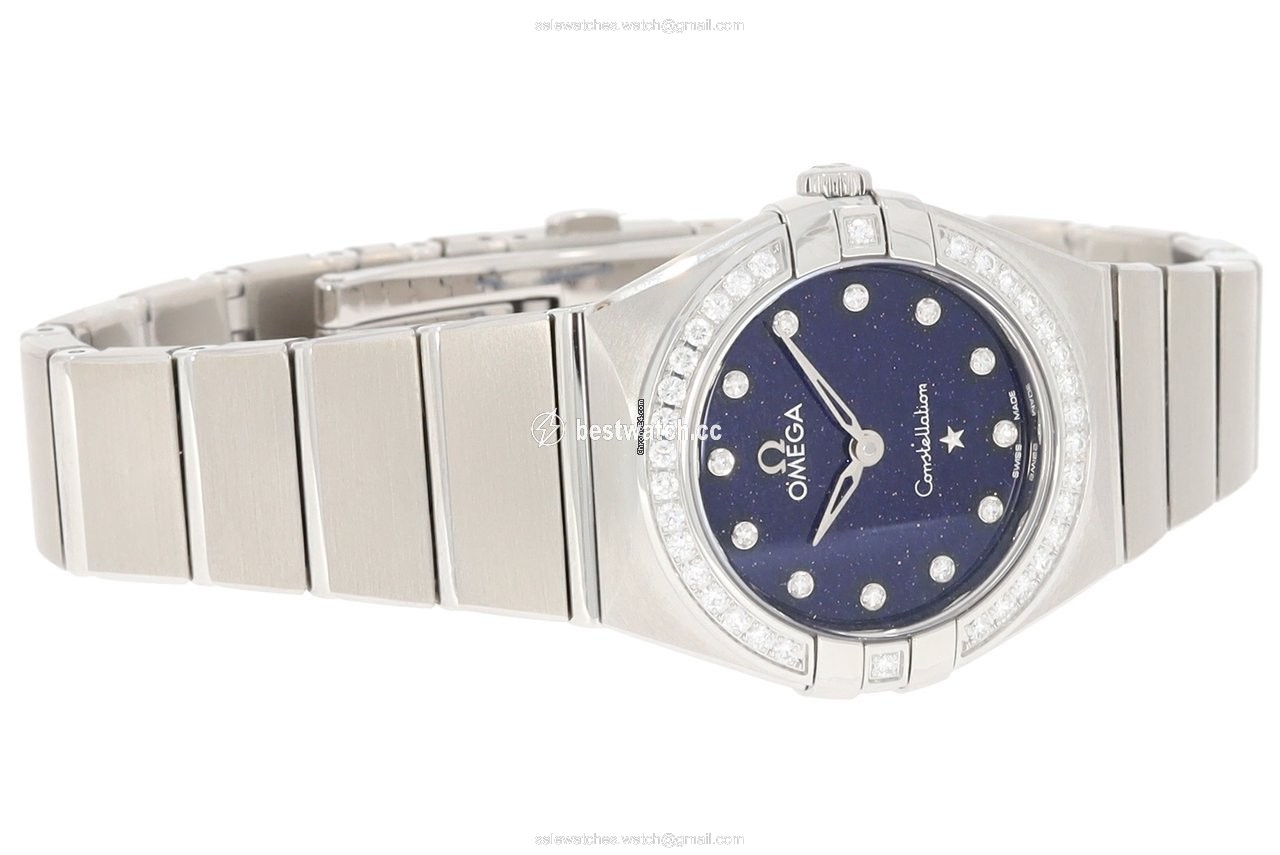Omega Constellation Ladies Womens watch Quartz Steel 131.15.25.60.53.001 Replica 2