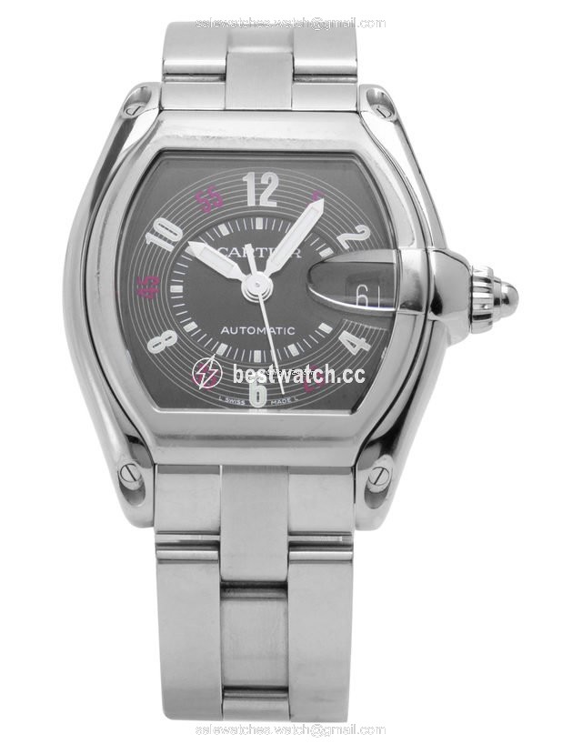 Cartier Roadster Mens watch Unisex Automatic Steel W62002V3 2510 Replica 2