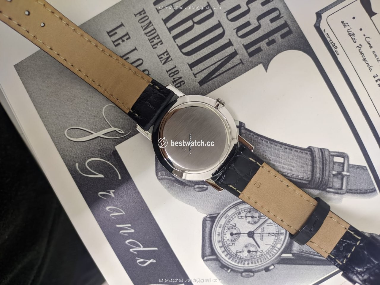IMG_9085 Ulysse Nardin Mens watch Unisex Manual winding Steel 4113 2 Replica 2