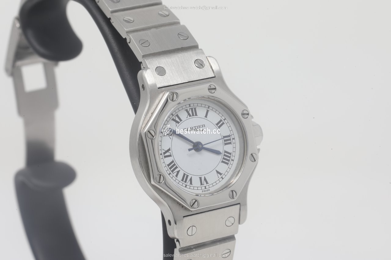 IMG_9085 Cartier Santos Automatic Steel 2966 Replica 2