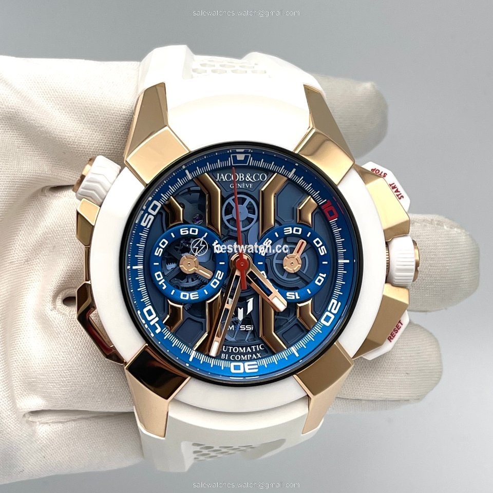 IMG_9085 Jacob & Co. Mens watch Unisex Automatic Rose gold EC313.42.PE.AA.A Replica 2