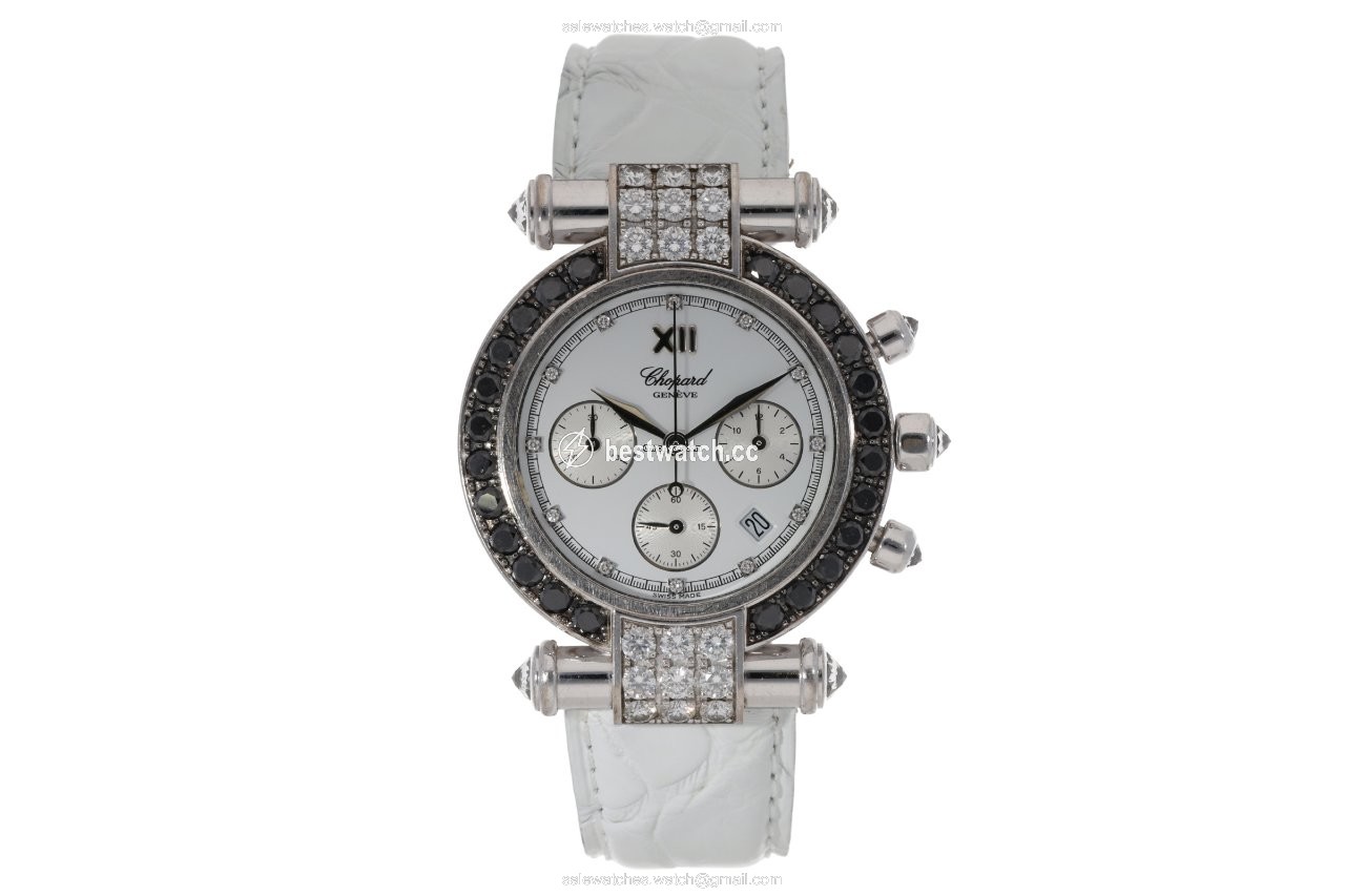 Chopard Imperiale Womens watch Quartz White gold 37 3168-50 Replica 2