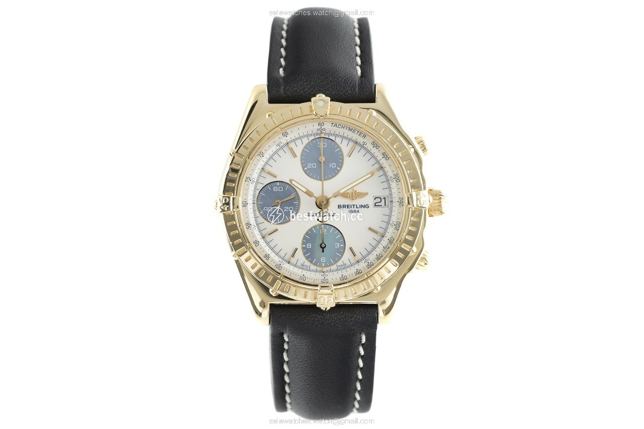 Breitling Chronomat Mens watch Unisex Automatic Yellow gold K13050.1 Replica 2