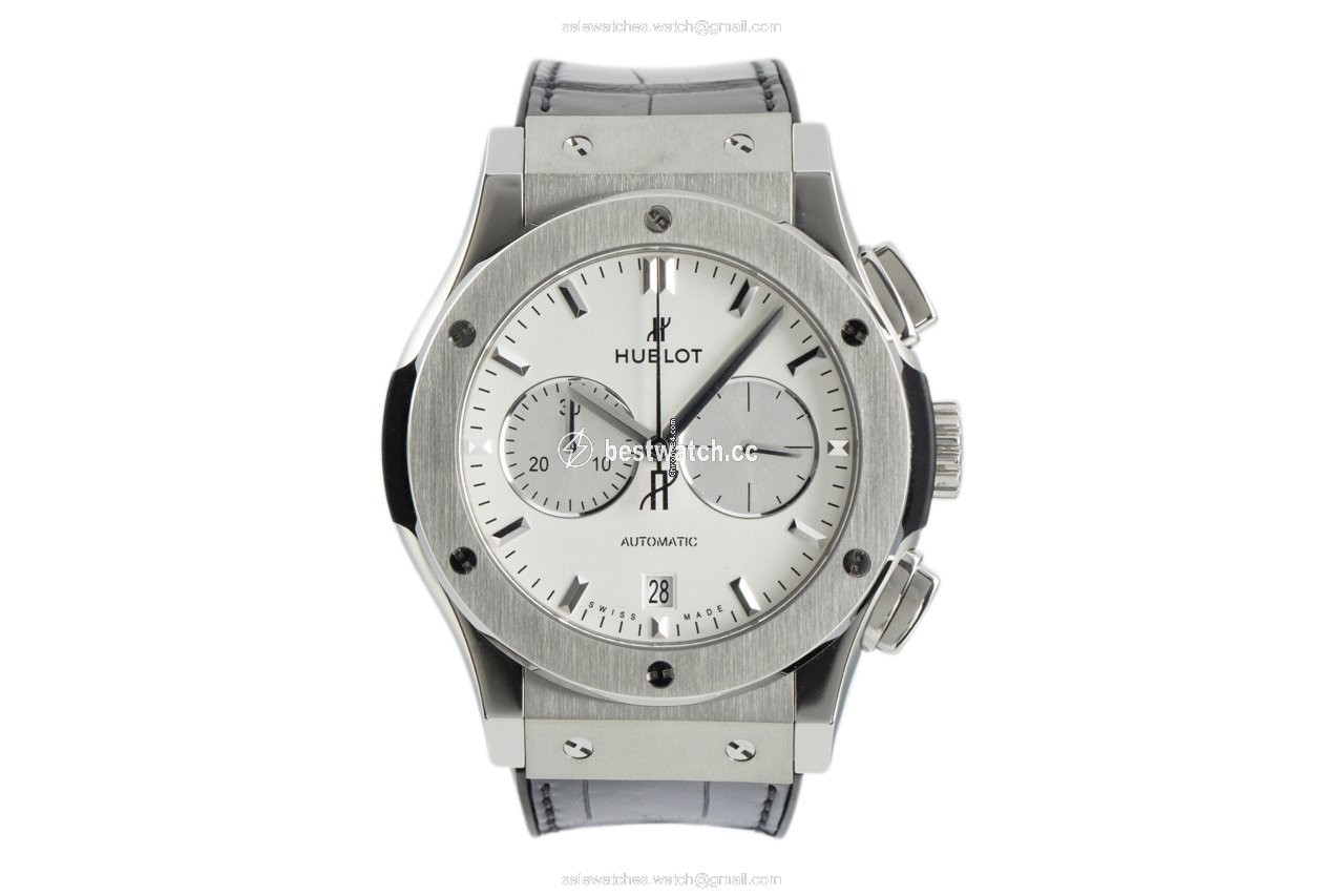 IMG_9085 Hublot Classic Fusion Chronograph Mens watch Unisex Automatic Titanium 541.NX.2611.LR Replica 2
