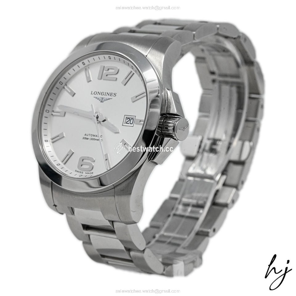 IMG_9085 Longines Conquest Mens watch Unisex Automatic Steel L3.677.4.76.6 Replica 2