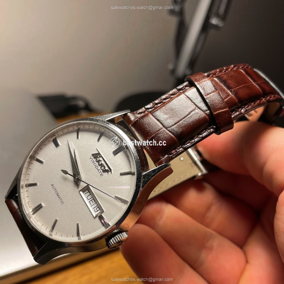 IMG_9085 Tissot Heritage Visodate Mens watch Unisex Automatic Steel T019.430.16.031.01 Replica 2