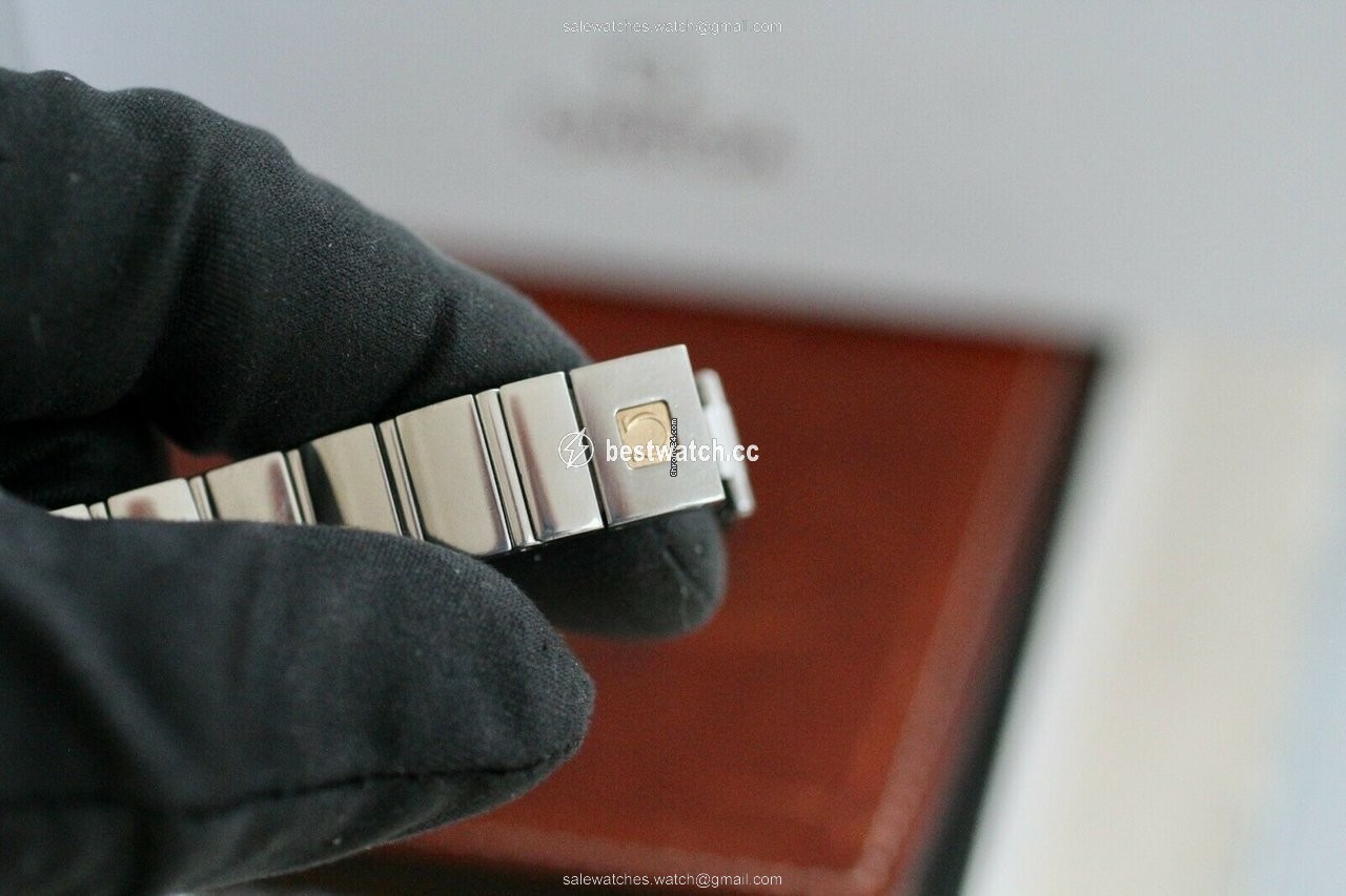 Omega Constellation Quartz Womens watch Quartz Steel 123.10.24.60.55.001 Replica 2