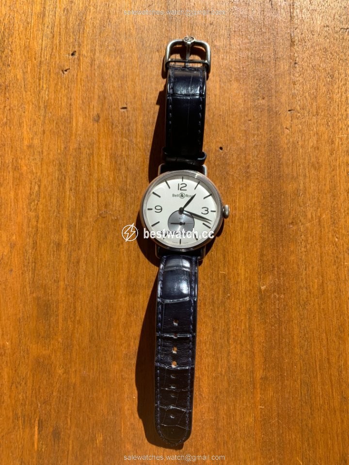 IMG_9085 Bell & Ross Vintage Mens watch Unisex Manual winding Silver BRWW1-ME-AG-SI SCR Replica 2