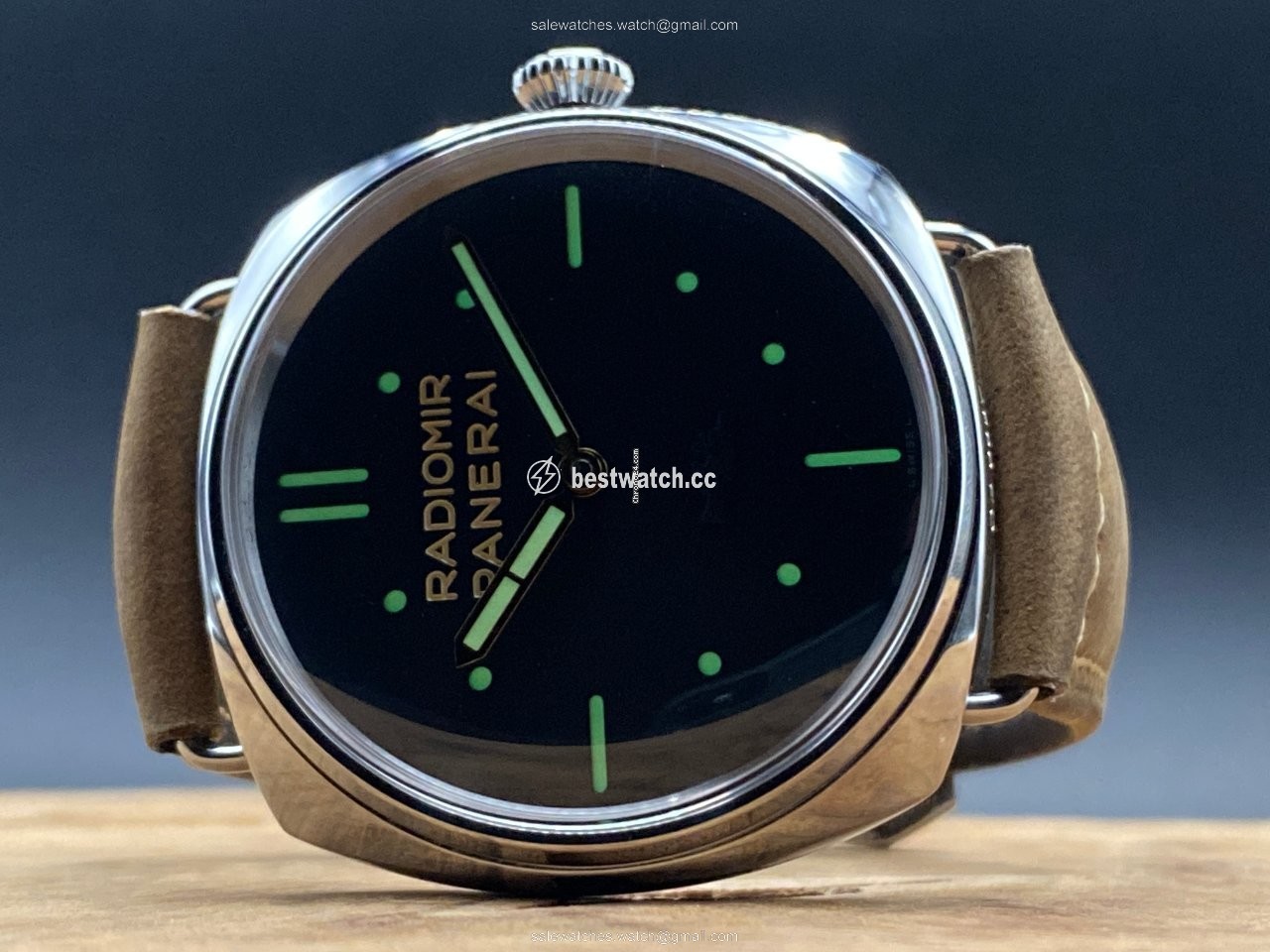Panerai Radiomir 3 Days 47mm Mens watch Unisex Manual winding Steel PAM 00425orPAM 425 Replica 2