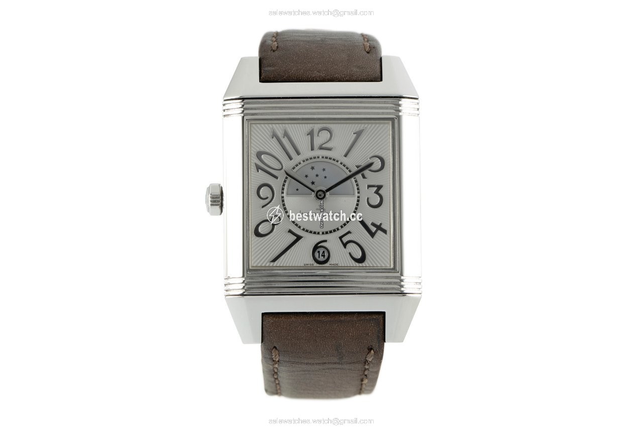 IMG_9085 Jaeger-LeCoultre Reverso Squadra Lady Duetto Womens watch Automatic Steel 235.8.76 Replica 2