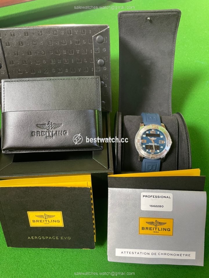 IMG_9085 Breitling Aerospace EVO Mens watch Unisex Quartz Titanium E7936310 C869 152E Replica 2