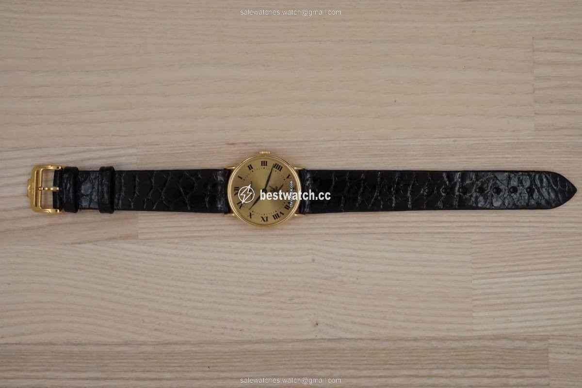 Baume & Mercier Mens watch Unisex Manual winding Yellow gold 35108 Replica 2